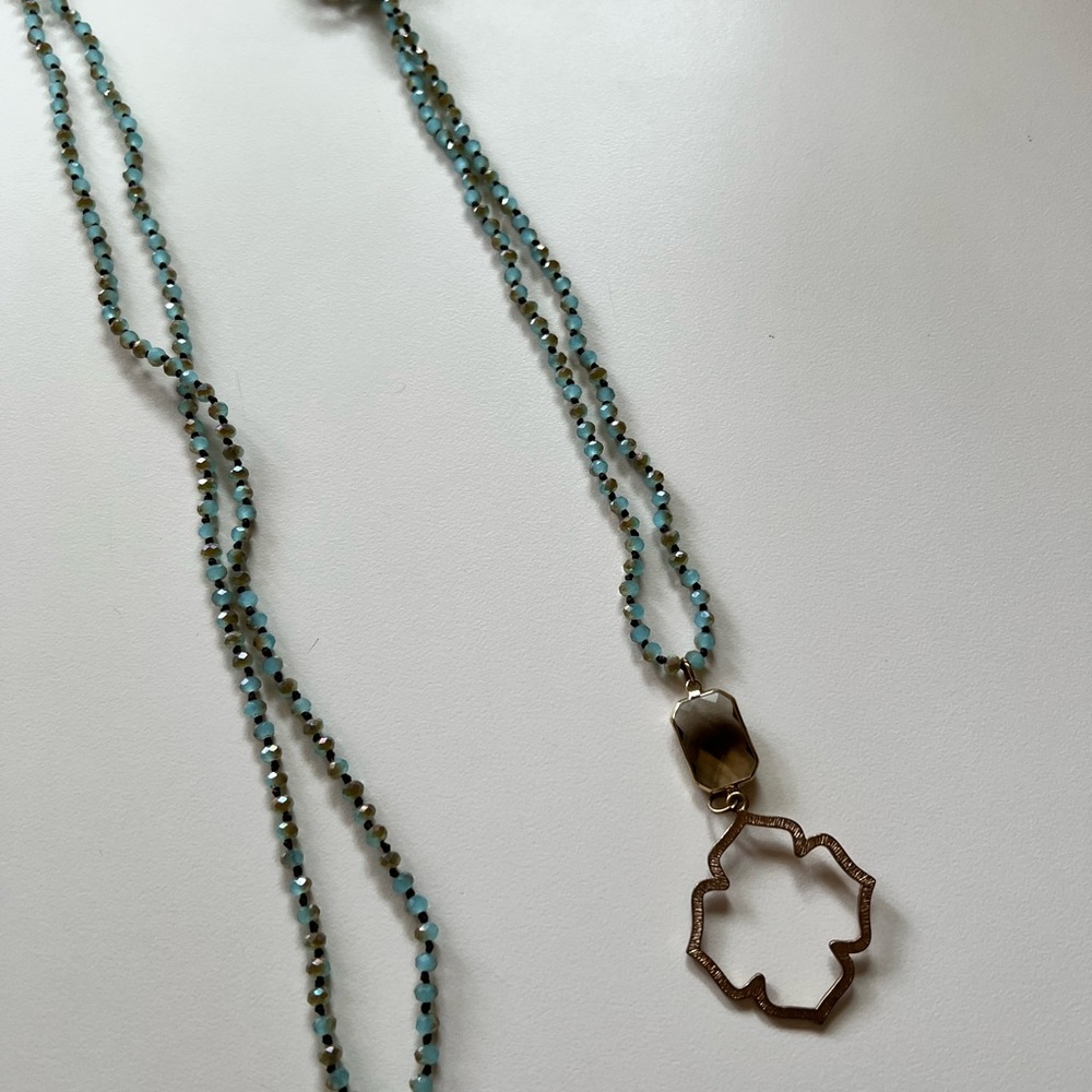 Bohemian Mini Beaded Necklace - Picture 2 of 3